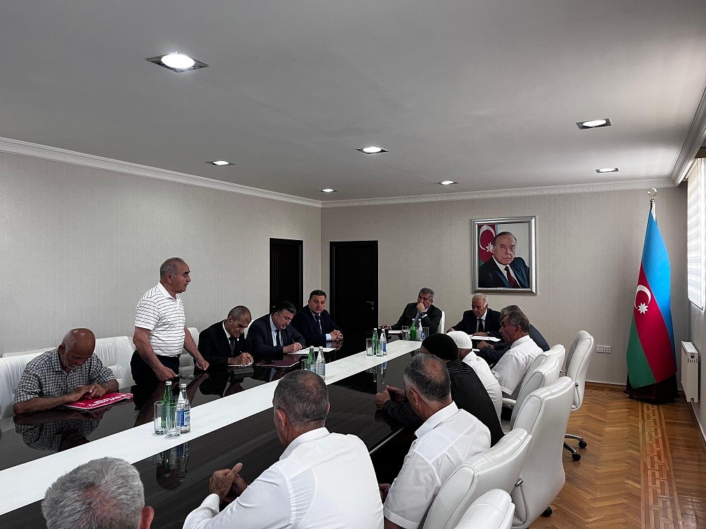 Qaradağ Ağsaqqalar Şurasının növbəti yığıncağı keçirilib - FOTOLAR